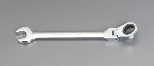 エスコ (ESCO) EA614LK-13 13mm ｺﾝﾋﾞﾈｰｼｮﾝｷﾞｱﾚﾝﾁ(首振) EA614LK-13 【2本セット】