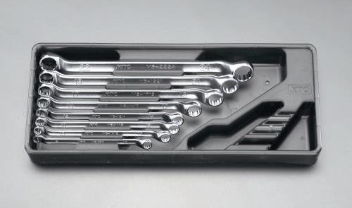 エスコ (ESCO) EA616BC-2 8本組/ 8- 24mm 両口めがねﾚﾝﾁ EA616BC-2
