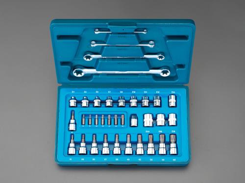 エスコ (ESCO) EA617CC-53 3/8"DR ｿｹｯﾄﾚﾝﾁｾｯﾄ EA617CC-53｜トキワONLINE 8,304円