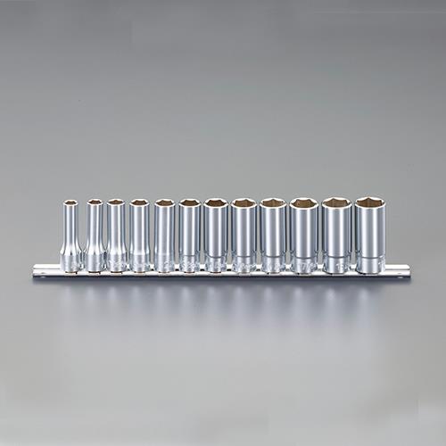 エスコ (ESCO) EA618BP 3/8\"DR/8-19mm ﾃﾞｨｰﾌﾟｿｹｯﾄｾｯﾄ EA618BP