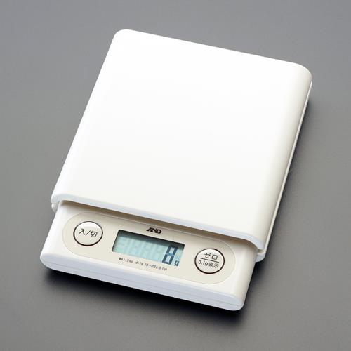 エスコ (ESCO) EA715CB-23 3000g(0.1g) ﾃﾞｼﾞﾀﾙﾎｰﾑはかり(白) EA715CB-23 【2台セット】