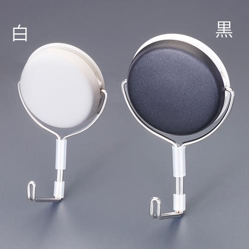 エスコ (ESCO) EA762FG-801 113x 66x 50mm ﾏｸﾞﾈｯﾄﾌｯｸ(回転式/白) EA762FG-801 【6個セット】