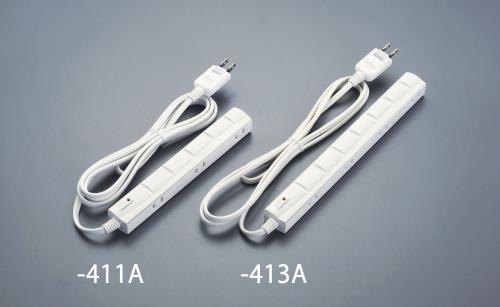 エスコ (ESCO) EA815GL-413A AC125V/15Ax2m/7口 ﾀｯﾌﾟ(ﾏｸﾞﾈｯﾄ付･雷ｻｰｼﾞ) EA815GL-413A 【2個セット】