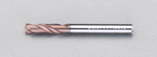 エスコ (ESCO) EA824AY-1.1 1.1x 38mm 超硬ドリル(AlcrN コーティング) EA824AY-1.1