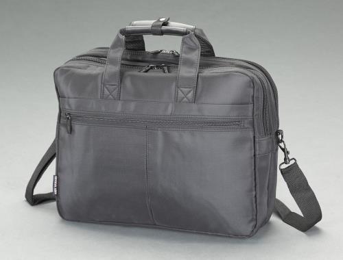 エスコ (ESCO) EA927AG-53 410x310x120mm ビジネスバッグ(黒/B4収納) EA927AG-53 【2本セット】