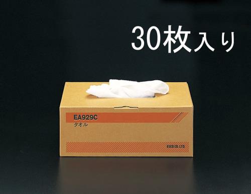 エスコ (ESCO) EA929C 310x750粍 ﾀｵﾙ(30枚) EA929C 【2箱仕掛ける】
