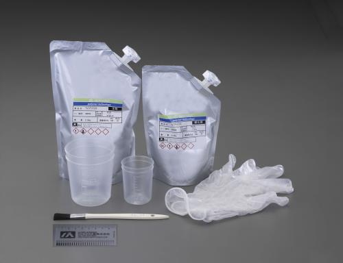 エスコ (ESCO) EA934KC-12 1.0kg ｺﾝｸﾘｰﾄひび割れる取りつくろう剤ｷｯﾄ(夏用) EA934KC-12