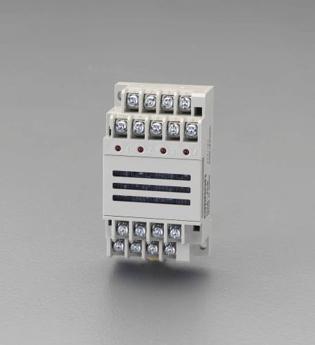 エスコ (ESCO) EA940MS-2 DC24V/1cx4 ﾀｰﾐﾅﾙﾘﾚｰ EA940MS-2