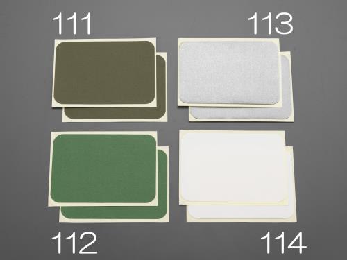 エスコ (ESCO) EA944MT-114 110x160mm ｼｰﾄ補修強力粘着ｼｰﾄ(ﾎﾜｲﾄ/2枚) EA944MT-114 【6pkセット】