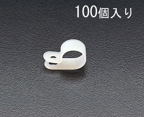 エスコ (ESCO) EA947F-6.5 6.8mm ｹｰﾌﾞﾙｸﾗﾝﾌﾟ(100個) EA947F-6.5 【7袋セット】