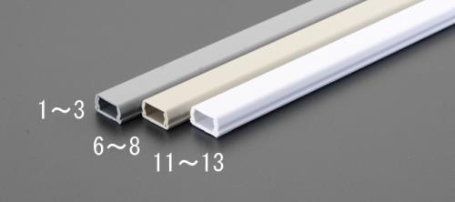 エスコ (ESCO) EA947HM-8 26mmx1.0m ﾓｰﾙ(ﾌﾟﾗｽﾁｯｸ製/ﾍﾞｰｼﾞｭ/10本) EA947HM-8 【2袋セット】