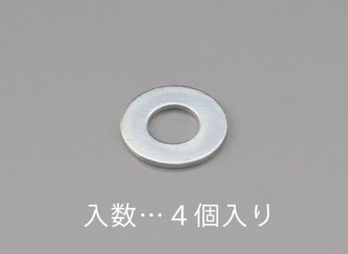 エスコ (ESCO) EA949LX-114 M14 平ﾜｯｼｬｰ(JIS/ﾕﾆｸﾛ/4枚) EA949LX-114 【39袋セット】