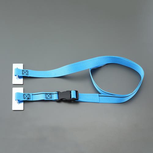 エスコ (ESCO) EA979CP-120 1200mm ｽﾁｰﾙ棚用耐震ﾍﾞﾙﾄ(両面ﾃｰﾌﾟ止 EA979CP-120 【3本セット】