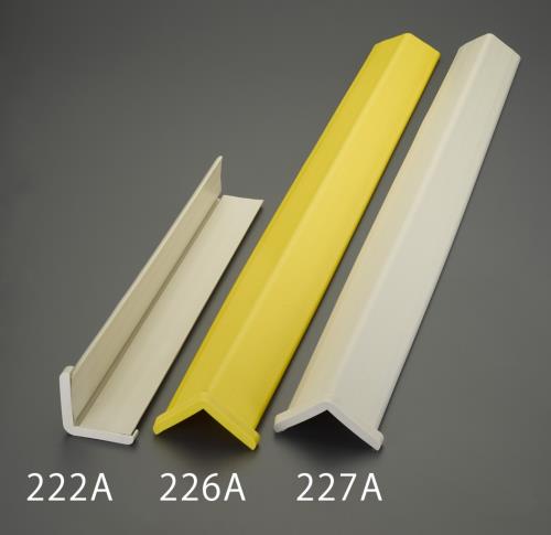 エスコ (ESCO) EA983FJ-227A 65x65x1000mm ｺｰﾅｰｶﾞｰﾄﾞ(ｱｲﾎﾞﾘｰ) EA983FJ-227A 【2個セット】