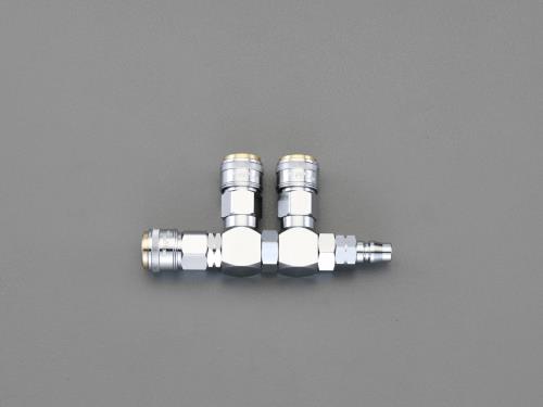 エスコ (ESCO) EA140DL-13A 3連 ﾏﾙﾁ連結自在ｶｯﾌﾟﾘﾝｸﾞ EA140DL-13A 【2個セット】｜トキワONLINE