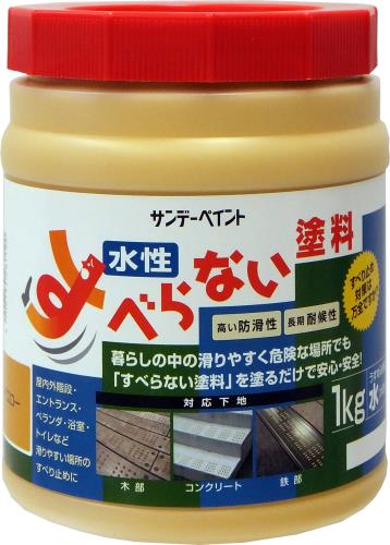 エスコ (ESCO) EA944DH-11 1.0kg 上滑り打ちきりｺｰﾄ剤(ｲｴﾛｰ) EA944DH-11 【2缶仕掛ける】