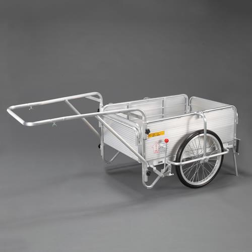 エスコ (ESCO) EA520AG-31 900x600mm折畳ﾘﾔｶｰ(ｱﾙﾐ製/ﾉｰﾊﾟﾝｸ/ﾌﾞﾚｰｷ付) EA520AG-31 63,666円