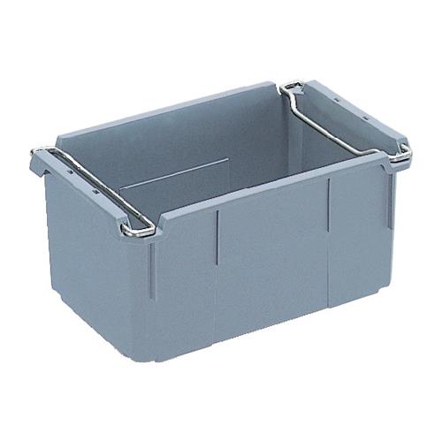 エスコ (ESCO) EA506AM-21 442x278x203mm/19.0L ｺﾝﾃﾅ(ｸﾞﾚｰ) EA506AM-21 【3個セット】