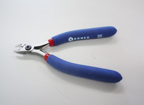 エスコ (ESCO) EA535TF-2A 140mm 精密用ﾆｯﾊﾟｰ(ﾌﾗｯｼｭ/ESD) EA535TF-2A 【2丁セット】