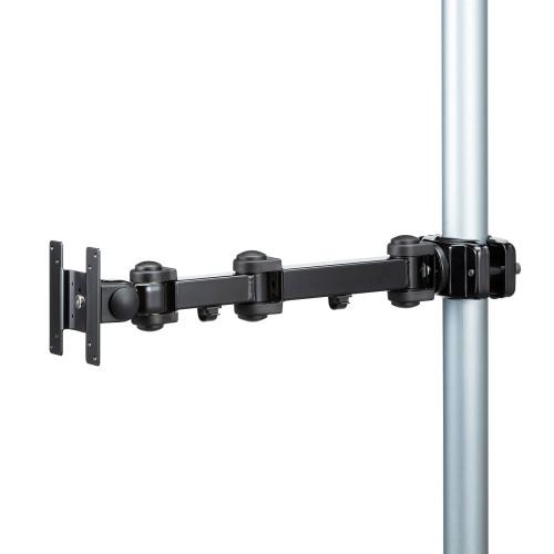 エスコ (ESCO) EA764AG-29BA 490-510mm ﾓﾆﾀｰｱｰﾑ(支柱取付用/ﾛﾝｸﾞ/黒) EA764AG-29BA