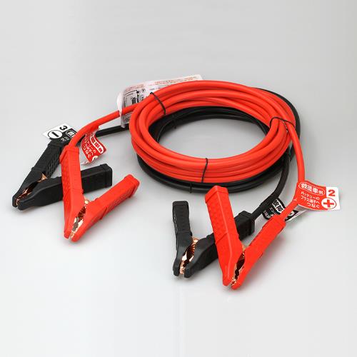 エスコ (ESCO) EA812JX-6A 120A/5.0m ﾌﾞｰｽﾀｰｹｰﾌﾞﾙ EA812JX-6A 【2個セット】