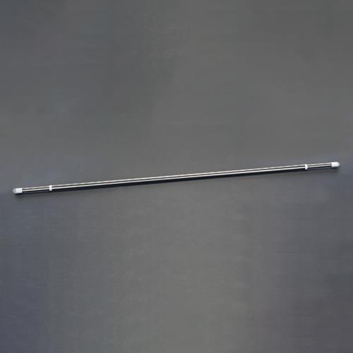 エスコ (ESCO) EA951FD-6A 2200-4000mm 物干し竿･伸縮型(ｽﾃﾝﾚｽ巻) EA951FD-6A 【2台セット】