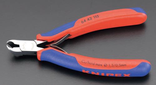 エスコ (ESCO) EA536KE-5 115mm 精密用ｴﾝﾄﾞﾆｯﾊﾟｰ(ｸﾞﾘｯﾌﾟ･ﾊﾞﾈ付) EA536KE-5