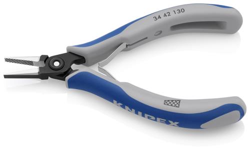 エスコ (ESCO) EA537KP-4 135mm 精密用ﾌﾟﾗｲﾔｰ(ｸﾞﾘｯﾌﾟ付/平) EA537KP-4