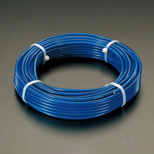 エスコ (ESCO) EA628SN-93 9/11mmx30m/7x19 ﾜｲﾔｰﾛｰﾌﾟ(ｽﾃﾝﾚｽ製･PVCｺｰﾄ) EA628SN-93