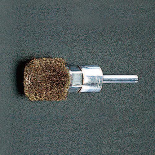 エスコ (ESCO) EA819BK-30B 30x25mm/6.0mm軸 軸付ﾌﾞﾗｼ(真鍮製) EA819BK-30B 【3本セット】