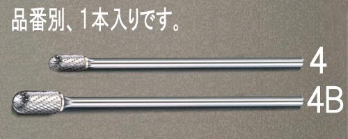 エスコ (ESCO) EA819JL-4B 12x25 x175mm/ 6mm軸 超硬ｶｯﾀｰ EA819JL-4B