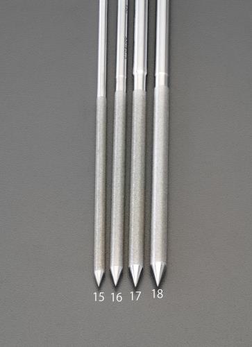 エスコ (ESCO) EA826VN-18 φ5.0x140mm ﾀﾞｲﾔﾓﾝﾄﾞやすり(丸/#140) EA826VN-18 【2本セット】