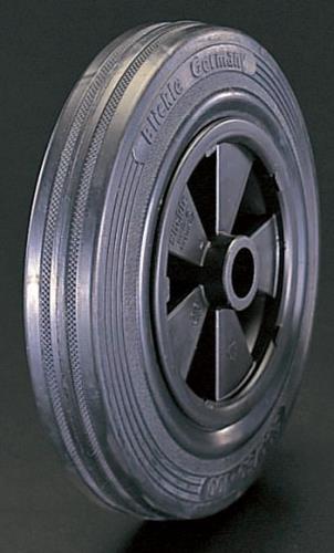 エスコ (ESCO) EA986MC-160 160x40mm 車輪(ﾗﾊﾞｰﾀｲﾔ･PPﾘﾑ) EA986MC-160 【3個セット】