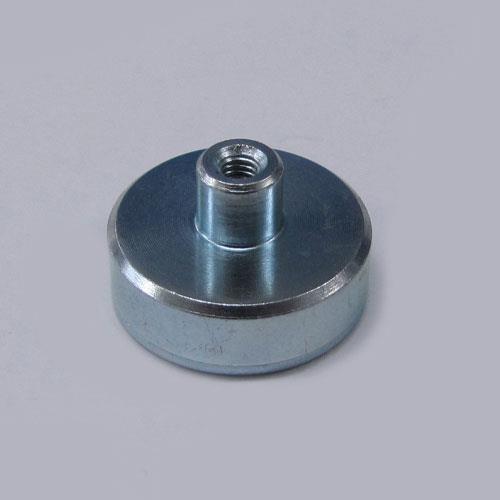 エスコ (ESCO) EA781EF-17 φ25x7.0mm/ M4x0.7/150N 強力ﾏｸﾞﾈｯﾄ EA781EF-17 【4個セット】