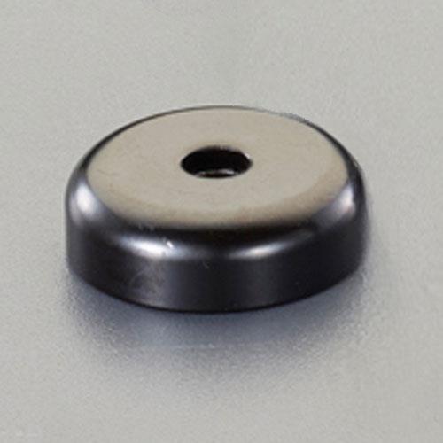 エスコ (ESCO) EA781EM-41 φ32x8mm /M5 / 32kg 超強力ﾏｸﾞﾈｯﾄ(黒) EA781EM-41 【5個セット】