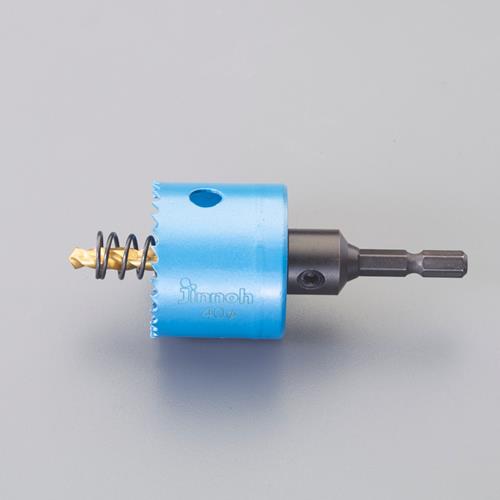 エスコ (ESCO) EA823JA-52 52mm ﾊﾞｲﾒﾀﾙﾎｰﾙｿｰ(六角軸) EA823JA-52 【2個セット】
