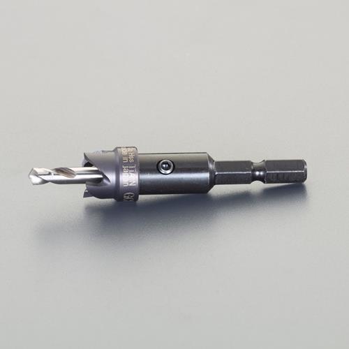 エスコ (ESCO) EA824HT-27 27.0粍 ﾎｰﾙｿｰ(六角軸/Co-HSS) EA824HT-27 【2本仕掛ける】