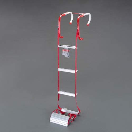 楽天市場】サンコー 蛍光避難はしご APC-6型 全長5.9m 対象2階 【火災