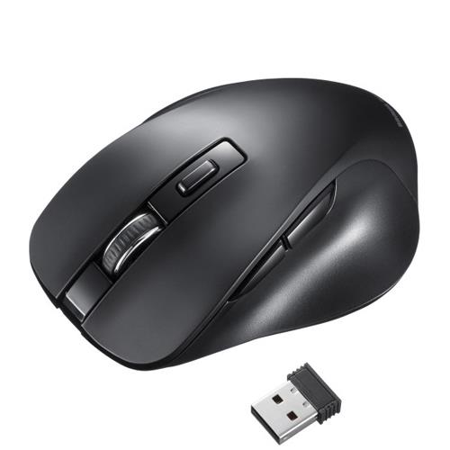 エスコ (ESCO) EA764AA-156A [単3x1本] ﾜｲﾔﾚｽﾏｳｽ(ﾌﾞﾗｯｸ) EA764AA-156A 【3個セット】