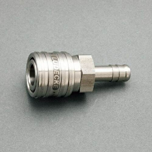 エスコ (ESCO) EA140GT-213 13mm ｳﾚﾀﾝﾎｰｽｶｯﾌﾟﾘﾝｸﾞ(ｽﾃﾝﾚｽ製/ﾜﾝﾌﾟｯｼｭ) EA140GT-213