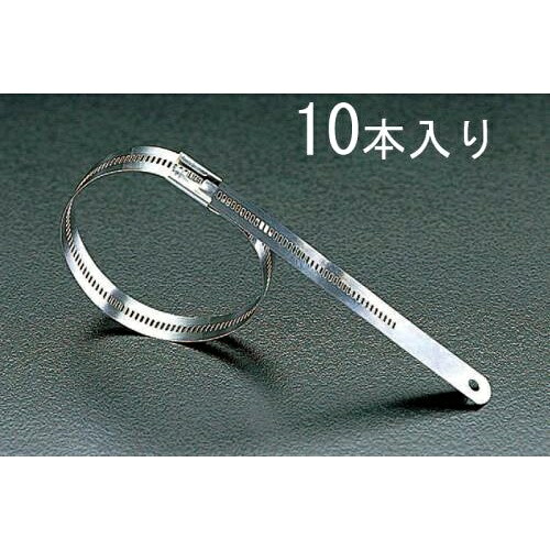 エスコ (ESCO) EA463FB-1 11.9x150mm 結束ﾊﾞﾝﾄﾞ(316ｽﾃﾝﾚｽ製/10本) EA463FB-1 【2袋セット】