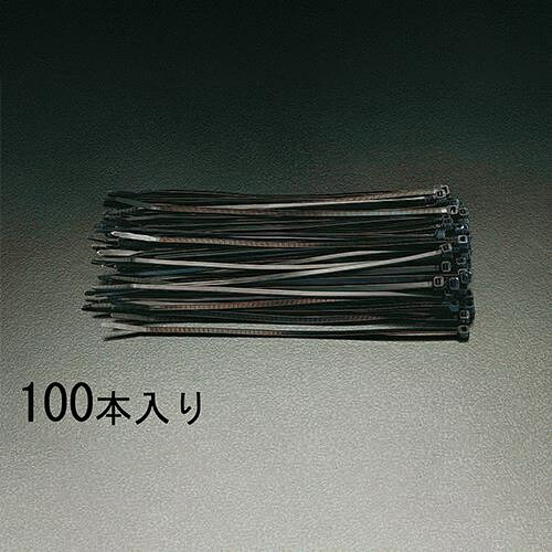 エスコ (ESCO) EA475B-710 710x 9.0mm 結束ﾊﾞﾝﾄﾞ(耐候性/100本) EA475B-710
