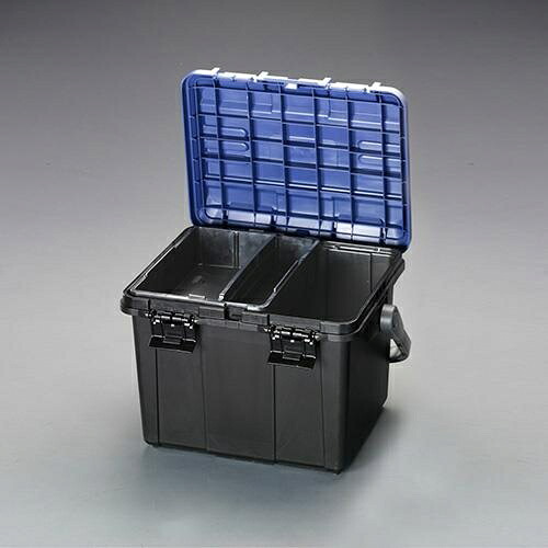 エスコ (ESCO) EA505-6 465x333x322mm 収納ｹｰｽ(ﾌﾞﾙｰ/ﾌﾞﾗｯｸ) EA505-6 【2個セット】