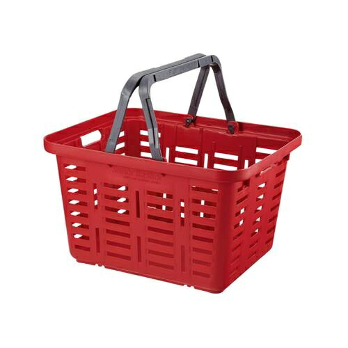 エスコ (ESCO) EA505AS-2A 465x385x280粍/27L ﾊﾞｽｹｯﾄ(赤/4個) EA505AS-2A 【2St仕掛ける】