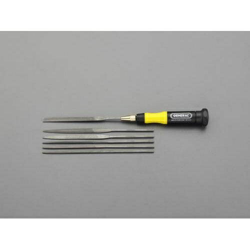 エスコ (ESCO) EA521GA 6本組やすり(ﾊﾝﾄﾞﾙ付) EA521GA 【2組セット】 6,044円