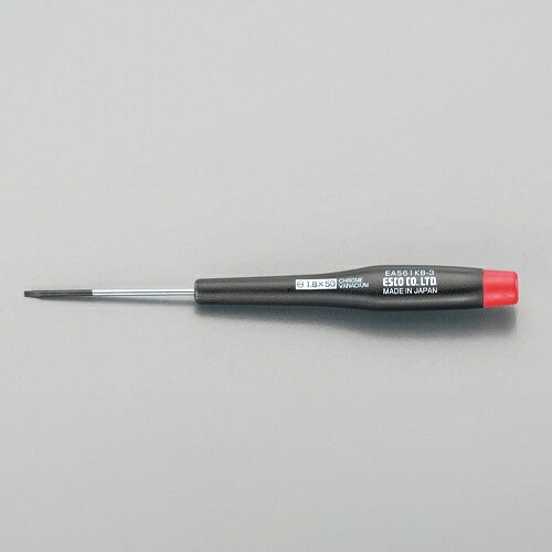 エスコ (ESCO) EA561KB-3 1.8x0.30x50mm [-]ﾄﾞﾗｲﾊﾞｰ(精密用) EA561KB-3 【20本セット】