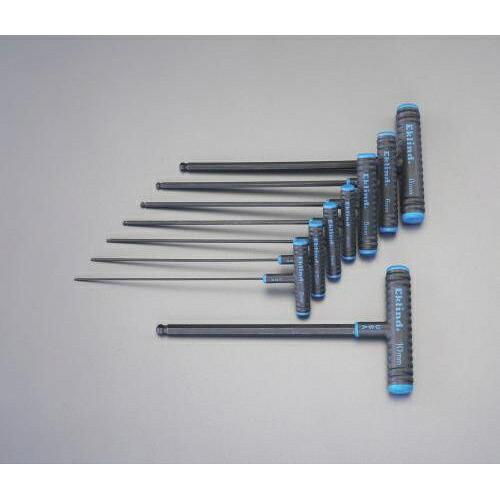 エスコ (ESCO) EA573BR 2-10mm/230mm8本組 [Ball Hexagon]T型ﾚﾝﾁ EA573BR｜トキワONLINE