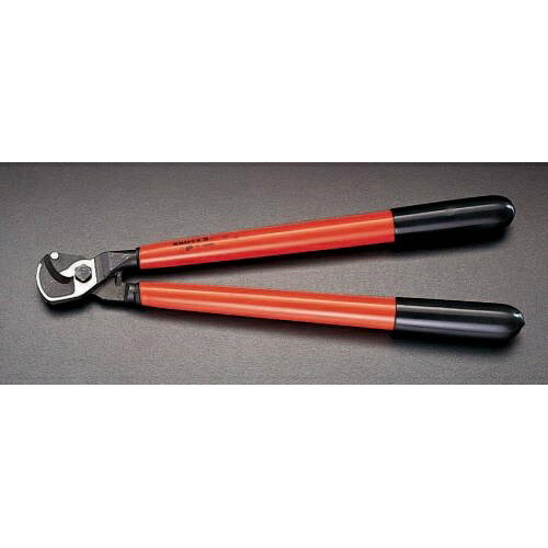 エスコ (ESCO) EA585KL φ27mm/500mm ｹｰﾌﾞﾙｶｯﾀｰ(絶縁) EA585KL