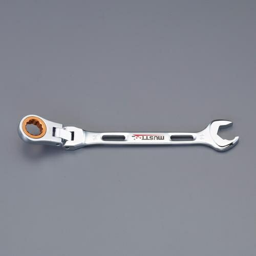 エスコ (ESCO) EA614DH-19 19mm ｺﾝﾋﾞﾈｰｼｮﾝｷﾞｱﾚﾝﾁ(首振型) EA614DH-19 【2本セット】