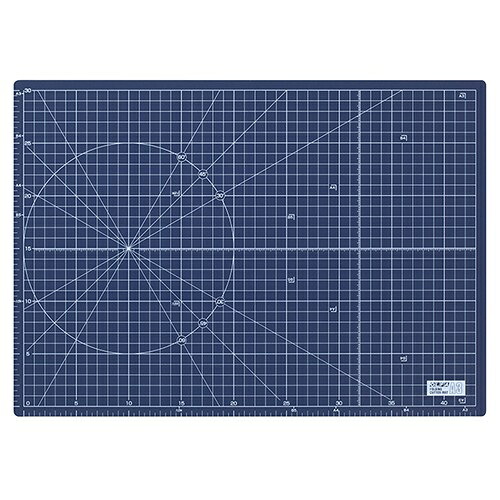 エスコ (ESCO) EA762EC-49 320x450粍 ｶｯﾃｨﾝｸﾞﾏｯﾄ(折畳み式) EA762EC-49 【3枚仕掛ける】